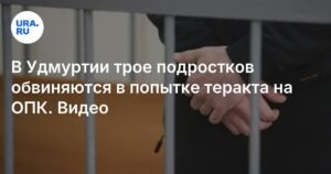Трое подростков в Удмуртии обвиняются в попытке теракта на ОПК