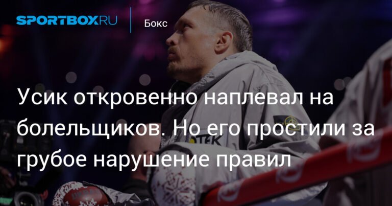 Усик прощен за обман: WBO дала боксеру отсрочку