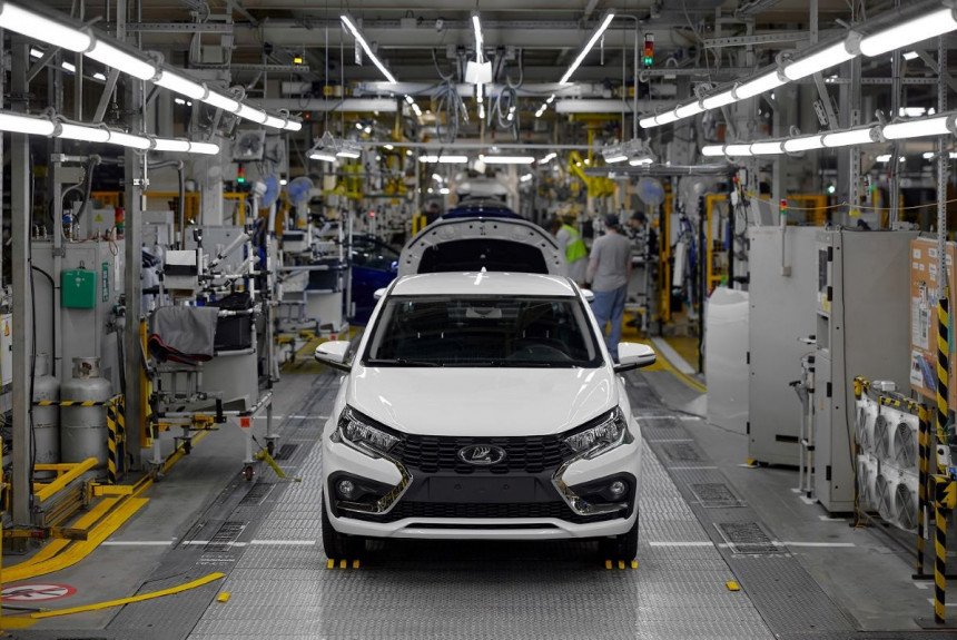 В Санкт-Петербурге стартовал выпуск Lada Iskra на бывшем заводе Nissan
