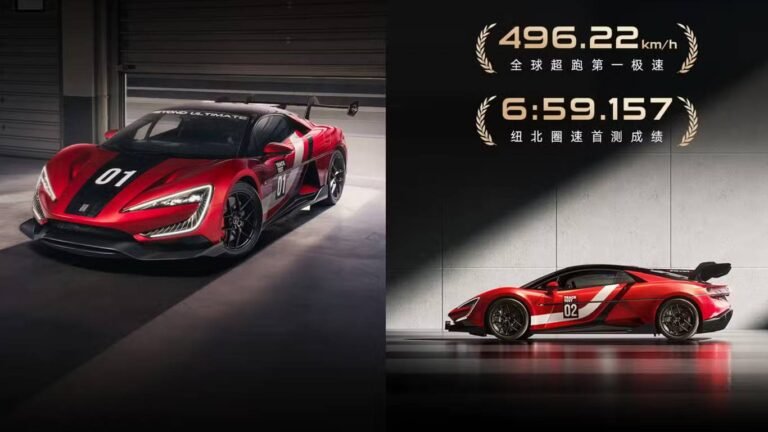 Yangwang U9 Xtreme: новый король скорости среди электромобилей