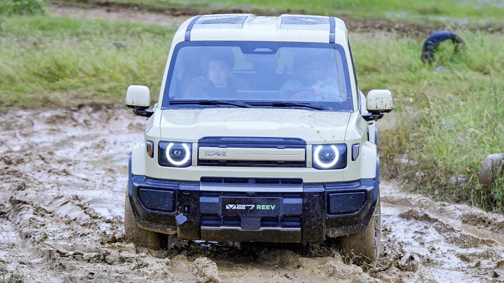 Chery iCaur V27 прошел тесты в Китае перед запуском в России