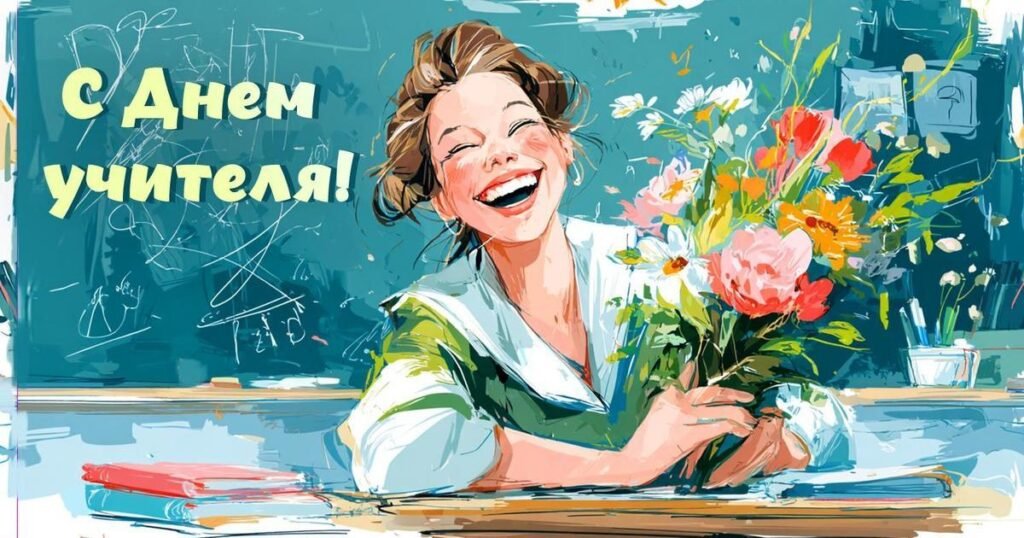 День учителя в России 2025: открытки, картинки и поздравления