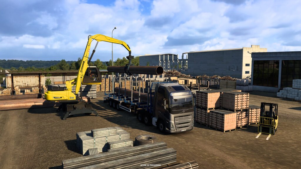 Динамическая погрузка и разгрузка в Euro Truck Simulator 2: патч 1.57