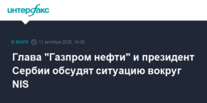 Дюков и Вучич обсудят будущее NIS на фоне санкций США