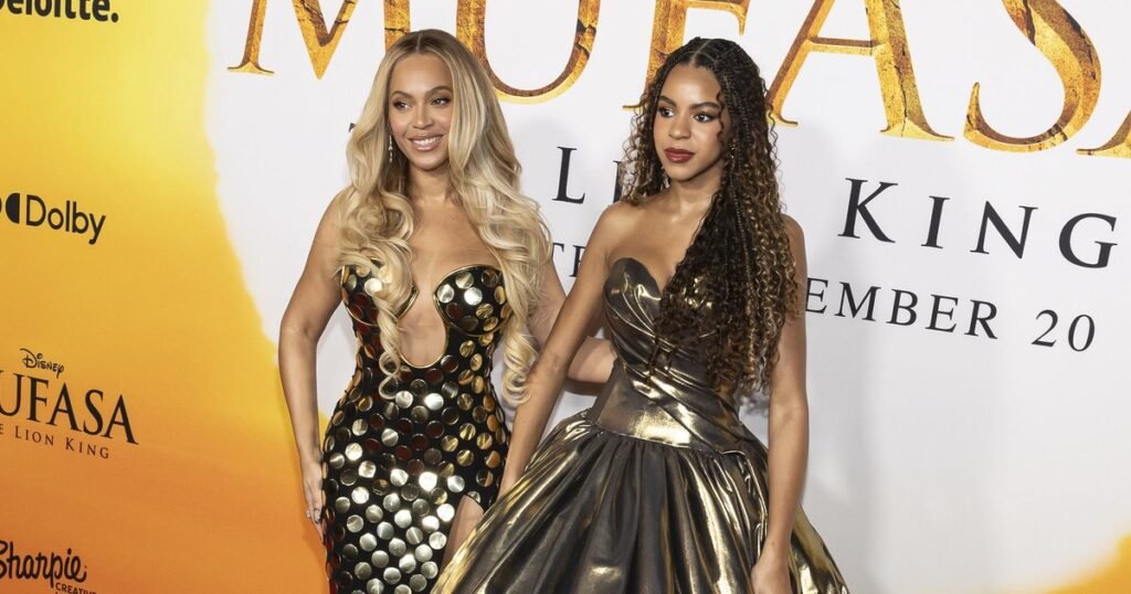 Дочь Бейонсе, Блю Айви, покоряет публику в розовом платье