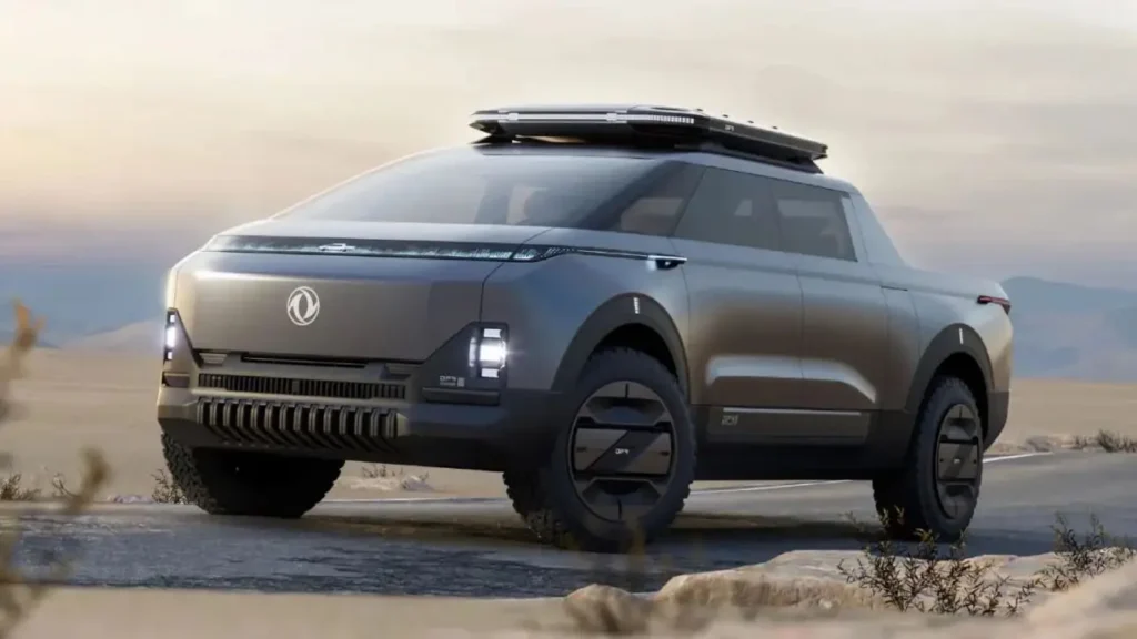 Dongfeng E-Truck: лучший пикап-трансформер по версии Red Dot