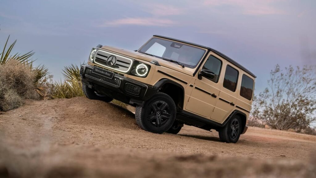 Электрический Гелик: Mercedes представил G 580 EQ