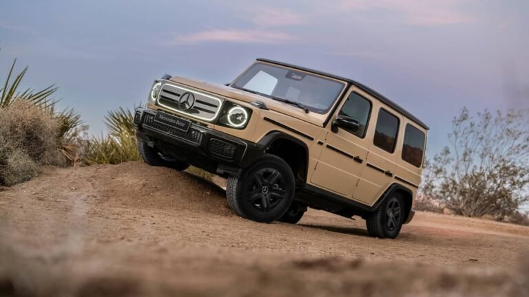 Электрический Гелик: Mercedes представил G 580 EQ