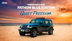 Jeep Wrangler в океаническом цвете стал хитом в Корее