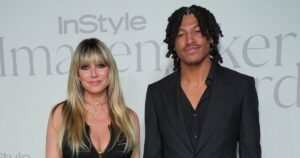 Хайди Клум и ее сын блистают на премии InStyls