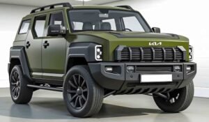 Kia Tasman превратился в мощный внедорожник: рендеры