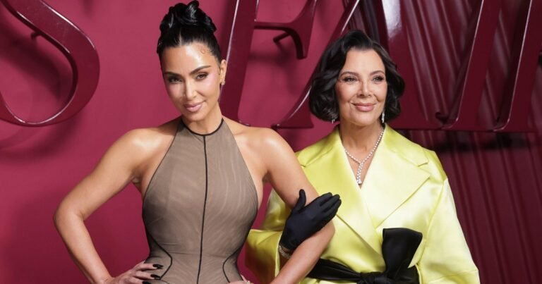 Ким Кардашьян в кутюрном платье покорила Голливуд