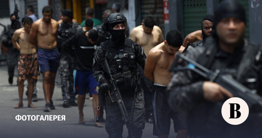 Крупнейшая операция против наркокартелей в Бразилии перед саммитом ООН