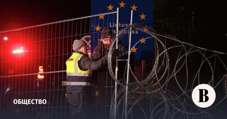 Литва закрыла границу с Белоруссией из-за инцидентов с воздушными шарами