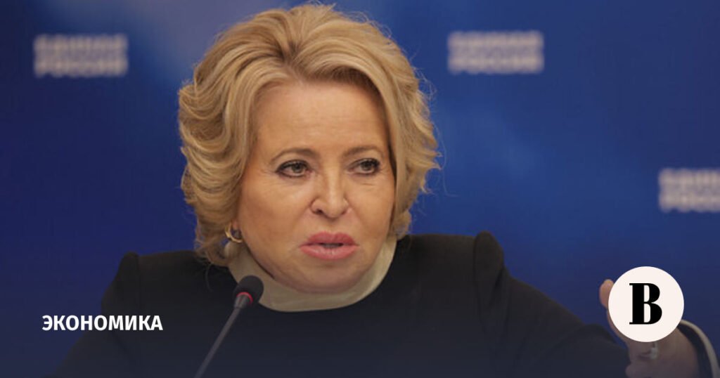 Матвиенко предложила брать с безработных взносы на медстрах