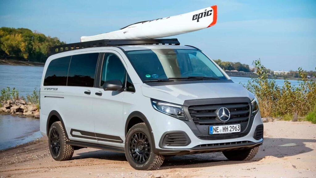 Mercedes Vito для Сибири: тюнинг для полного привода и кемпинга