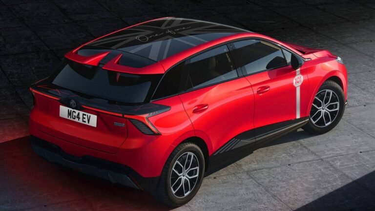 MG4 101 Edition: юбилейная версия электрокара