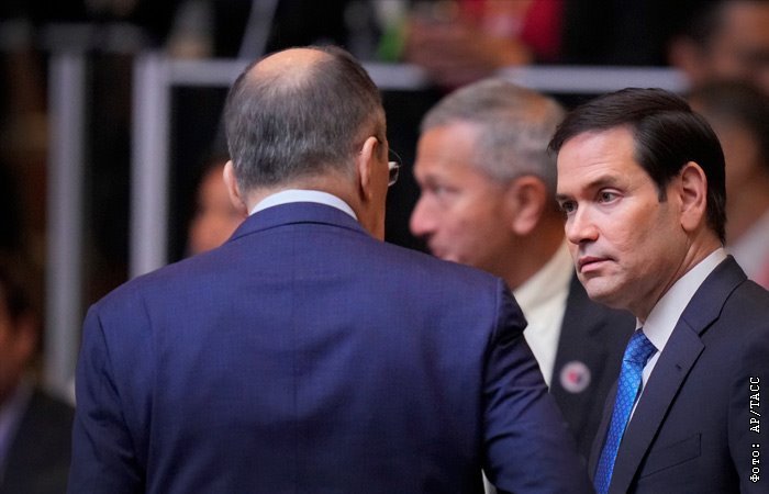МИД России: разговор Лаврова и Рубио находится на продвинутой стадии согласования