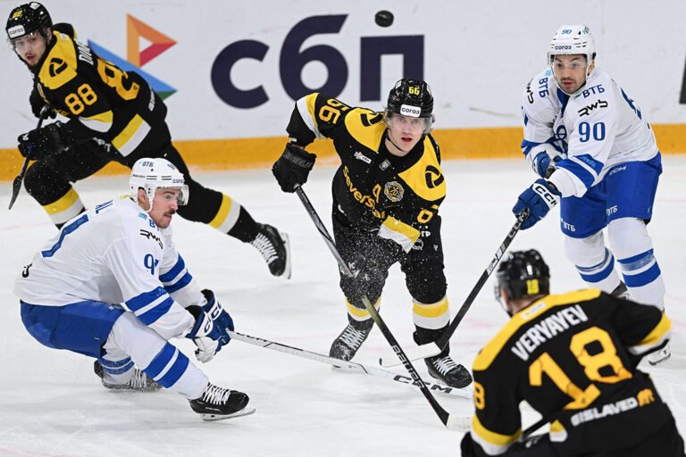 Московское «Динамо» обыграло «Северсталь» и прервало ее победную серию