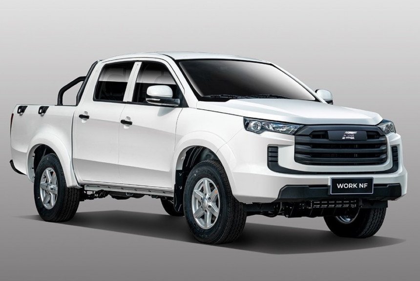 Обновленный пикап Ambertruck Work NF: новое лицо и знакомые возможности