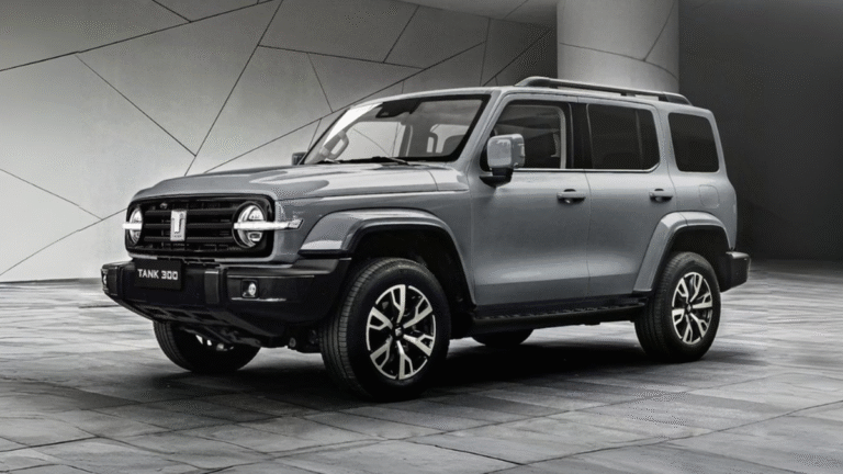 Обновленный Tank 300: дебют в России