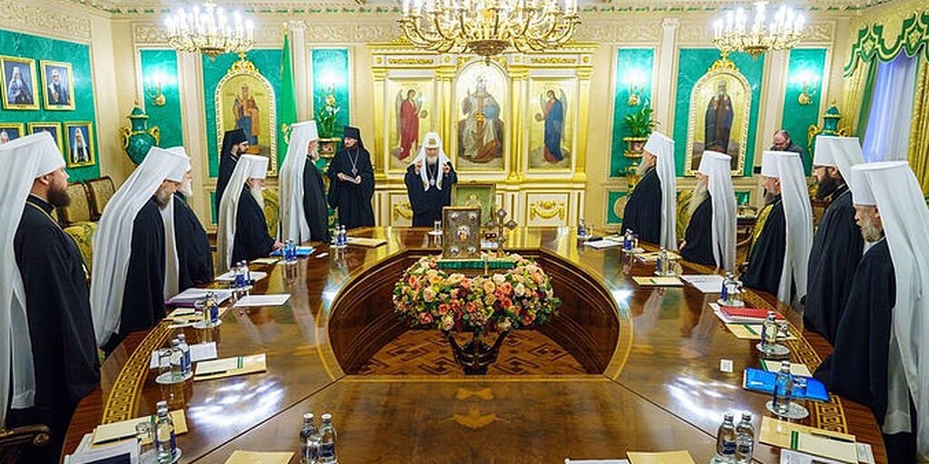Патриарх Кирилл провел заседание Священного Синода РПЦ