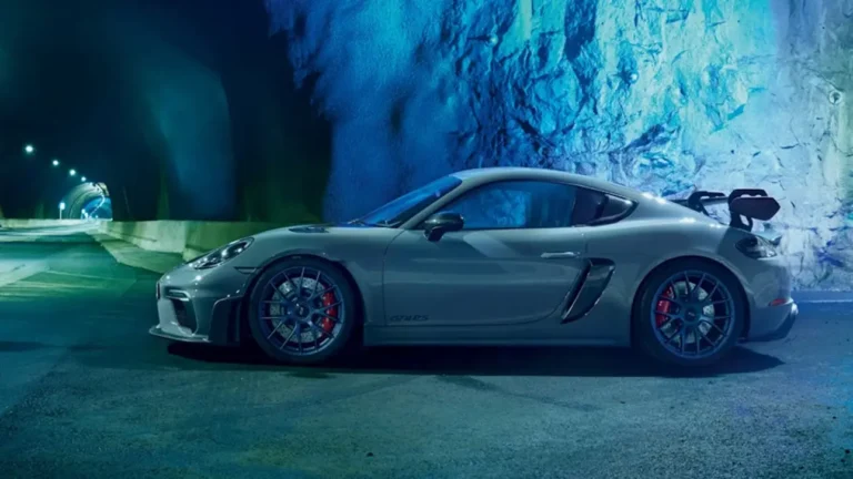 Porsche 718 Cayman EV показали без камуфляжа