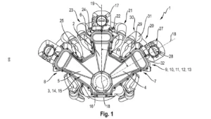 Porsche запатентовала революционный двигатель W12 с тремя рядами цилиндров