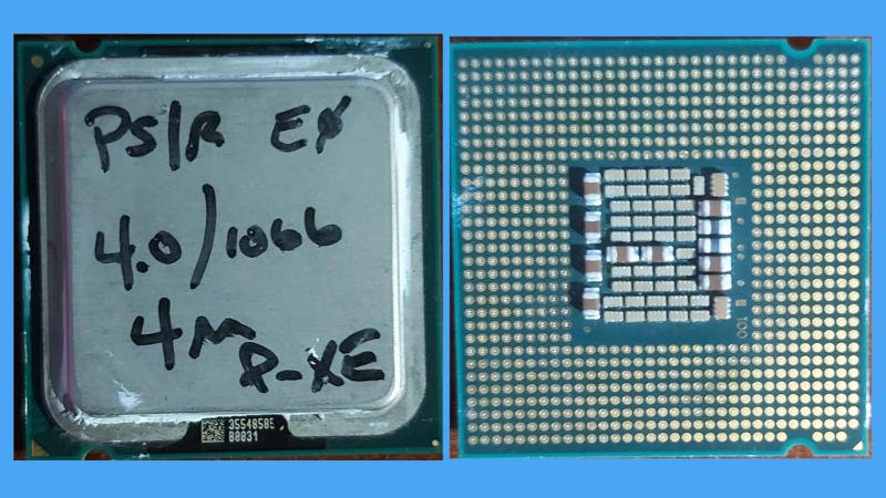 Редкий Intel Pentium 4 с частотой 4 ГГц появился на фото