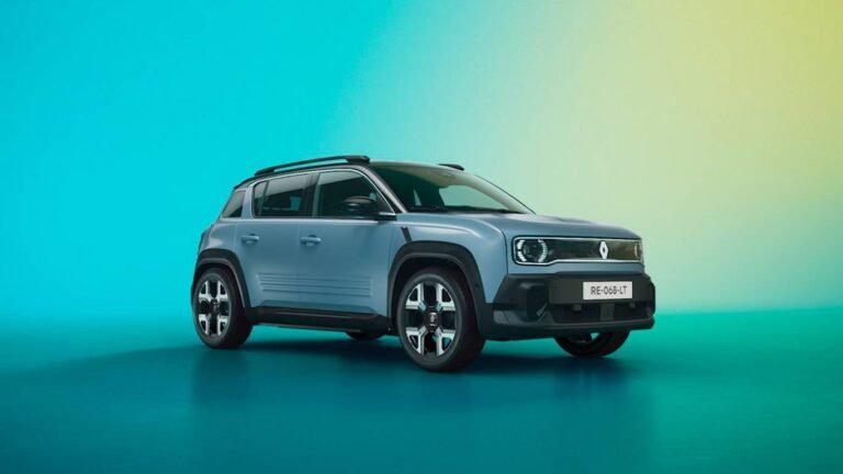 Renault представила электрический фургон 4 E-Tech Van без заднего сиденья