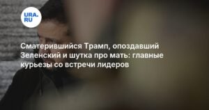 Трамп и Зеленский: курьезы встречи в Белом доме