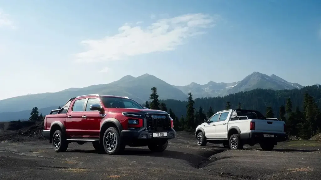 УАЗ запускает мощный пикап JAC T9: подробности о новинке