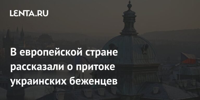 В Чехии зафиксирован значительный рост числа украинских беженцев