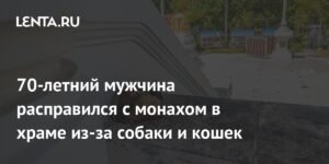 В Таиланде 70-летний мужчина убил монаха из-за домашних животных