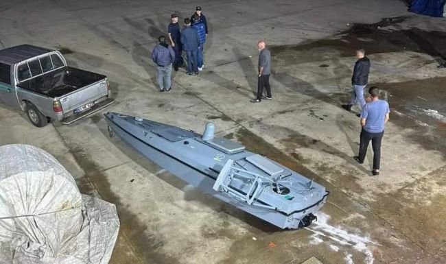 В Турции найден морской дрон с 300 кг взрывчатки у побережья Трабзона