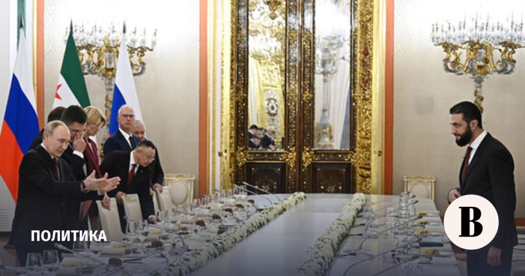 Встреча Путина с Ахмедом аш-Шараа: новый этап сотрудничества России и Сирии