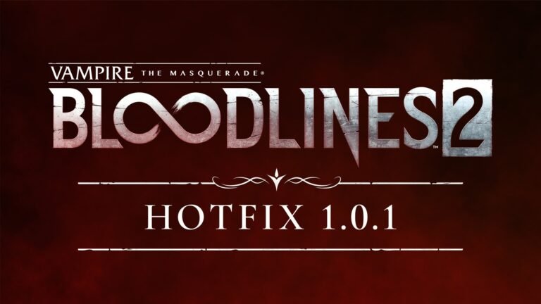 Вышел первый хотфикс для Vampire: The Masquerade - Bloodlines 2 на ПК