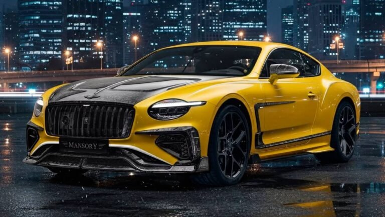 Bentley Continental GT от Mansory: карбоновая броня и роскошный тюнинг