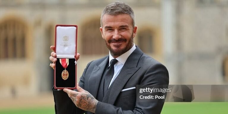 Дэвид Бекхэм стал рыцарем: церемония в Виндзорском замке