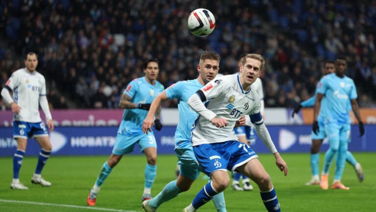 «Динамо» побеждает «Зенит» и выходит в полуфинал Кубка России