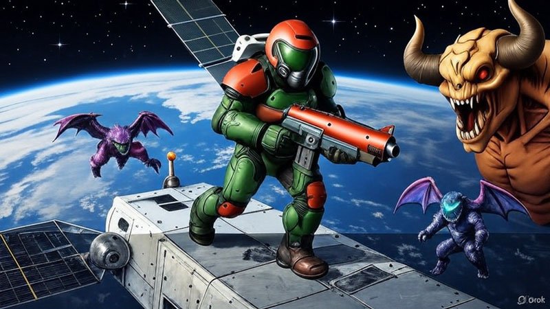 Doom запустили в космосе: уникальный эксперимент на спутнике OPS-SAT