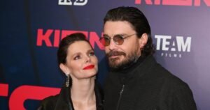 Елизавета Боярская и Максим Матвеев на премьере «Тоннеля» в Москве