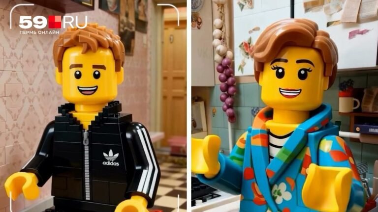 Героев «Реальных пацанов» превратили в фигурки Lego с помощью нейросетей