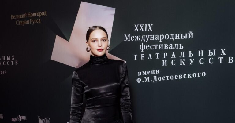 Юлия Хлынина на Международном фестивале театральных искусств