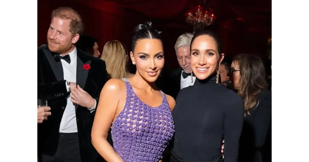 Ким Кардашьян и другие удалили фото с Меган Маркл и принцем Гарри