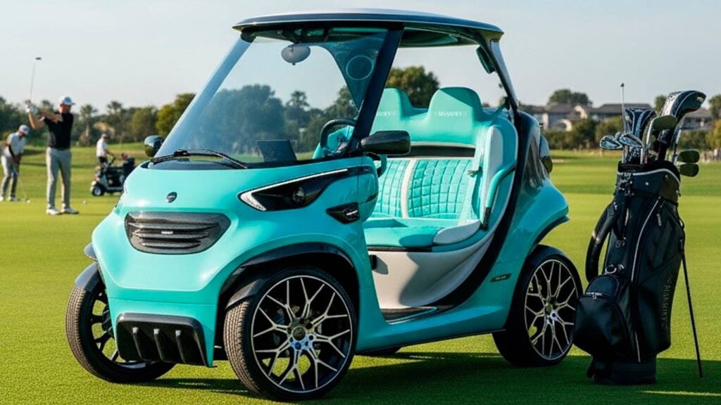 Mansory Garia X: Роскошный гольф-кар для тех, кто хочет быть в центре внимания