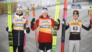 Мика Фермойлен: австрийский лыжник, поддержавший россиян, борется с норвежцами на Кубке мира