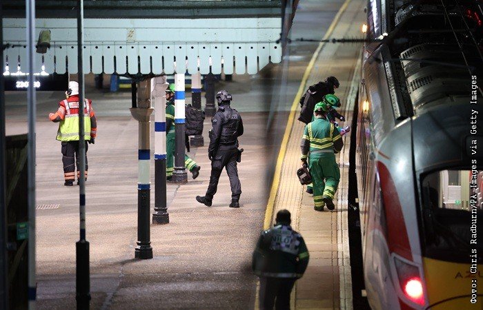 Нападение на поезд в Англии: 10 пострадавших