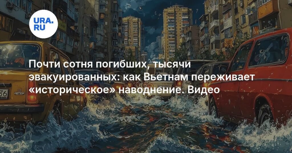 Наводнение во Вьетнаме: почти 100 погибших и тысячи эвакуированных