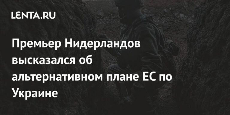 Нидерланды: у ЕС нет альтернативного плана по Украине